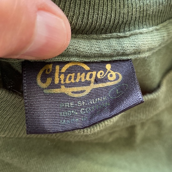 Betty Boop rare Vintage tee”Girls Rule”army camo green large ladies short sleeve - Picture 3 of 8